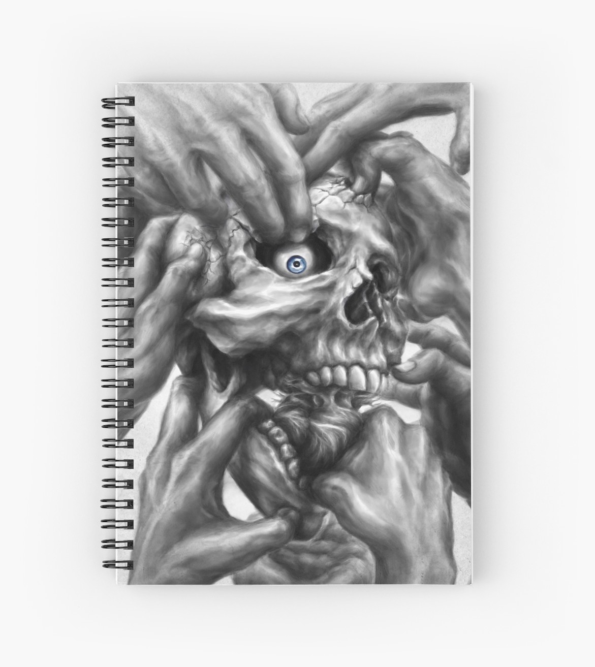 1171x1313 Anxiety Digital Drawing Spiral Notebooks - Anxiety Drawing