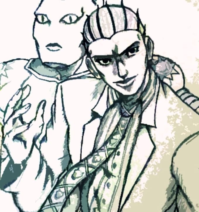 680x726 Draw Anything You Want In Jojo Art Style - Anything Drawing