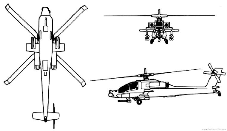 761x440 laser cut apache helicopter steps - Apache Drawing