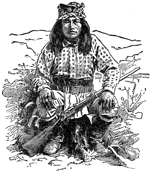 531x600 Native American Indian Pictures Native American Photos - Apache Drawing