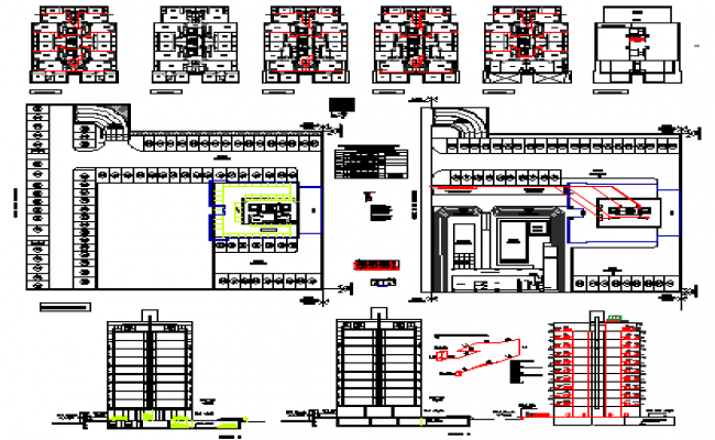 650x400 gas installation design drawing of apartment building drawing - Apartment Building Drawing