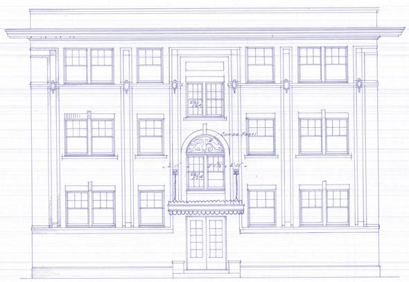 590x408 How To Draw A Apartment Building My Web Value - Apartment Building Drawing