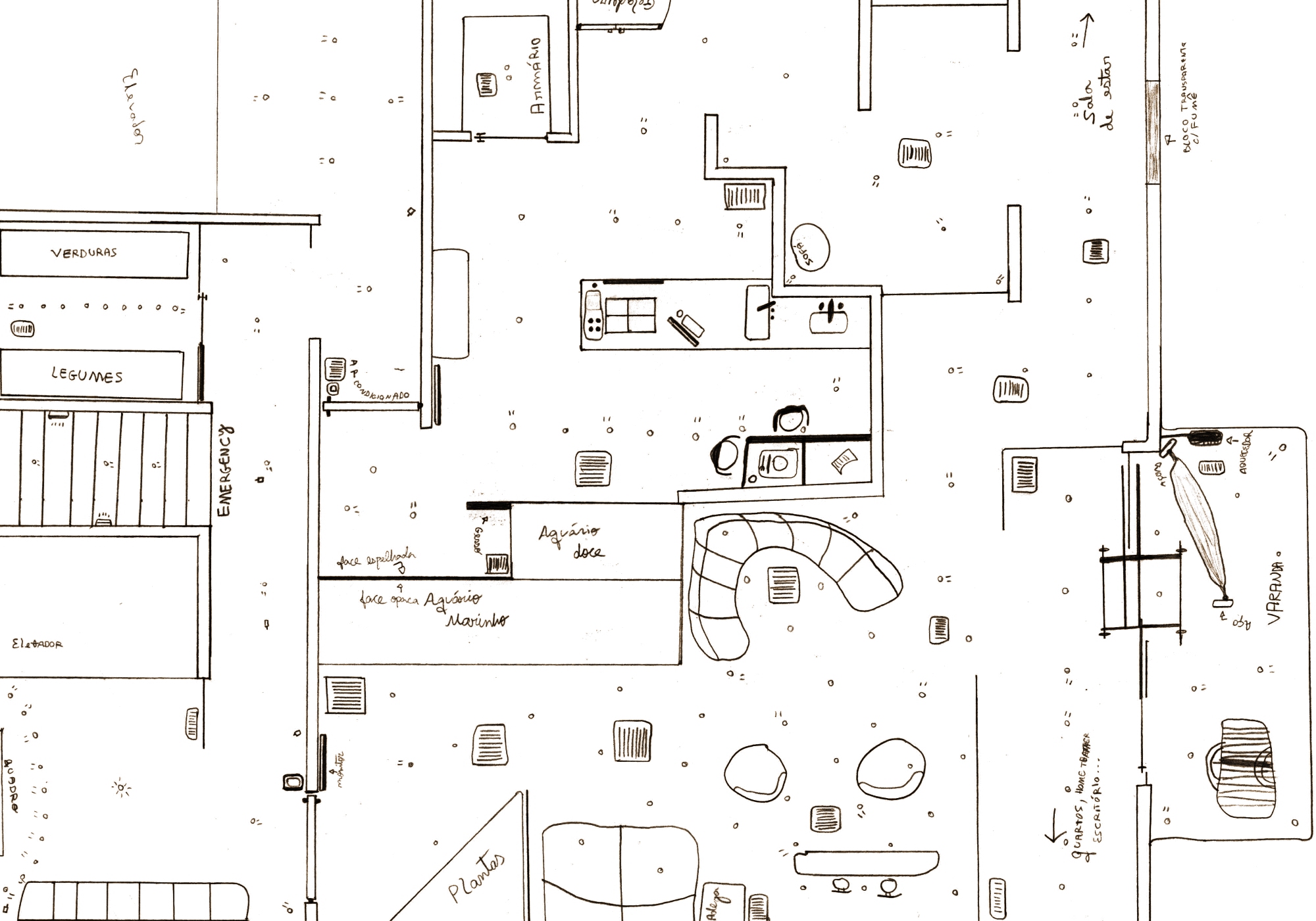 2000x1401 free images plant, line, apartment, artwork, planta, draw - Apartment Drawing