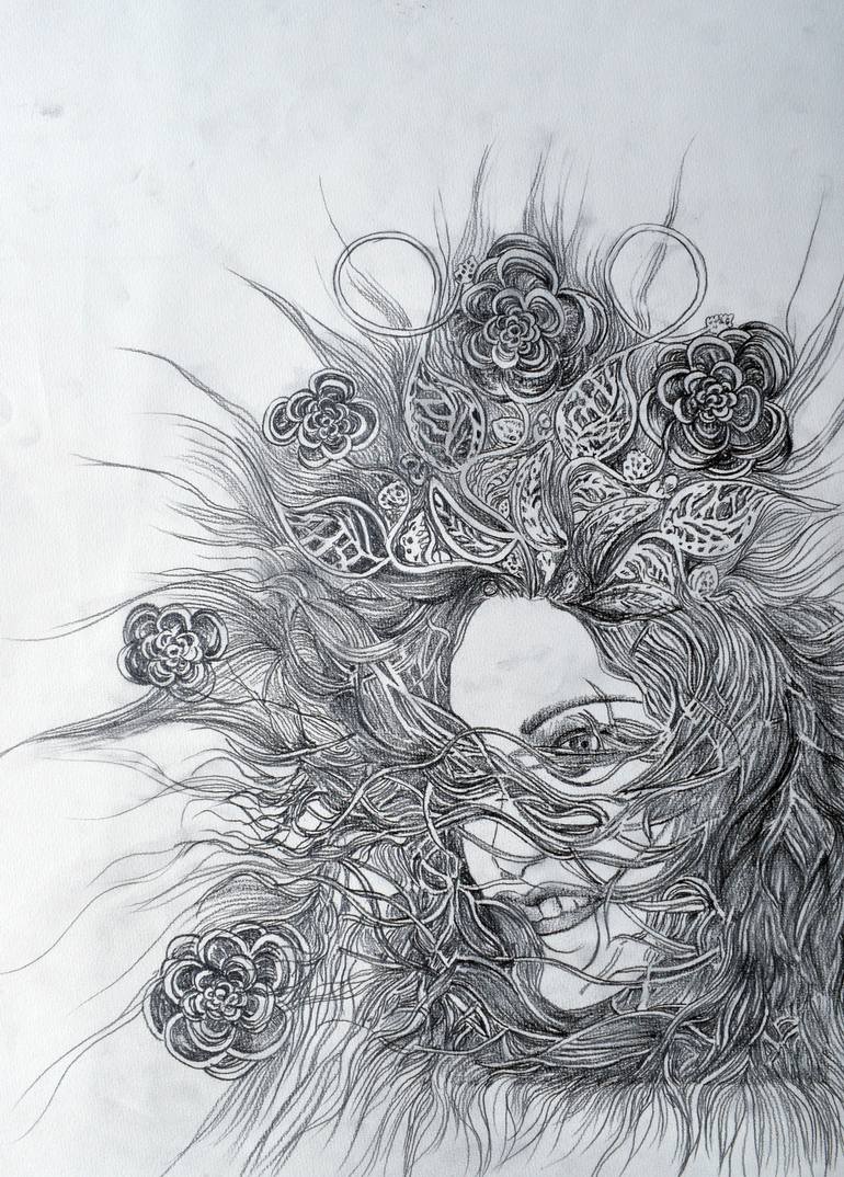 770x1074 aphrodite drawing - Aphrodite Drawing