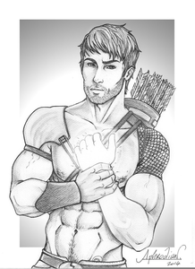 218x300 apollo god drawing free images - Apollo Drawing