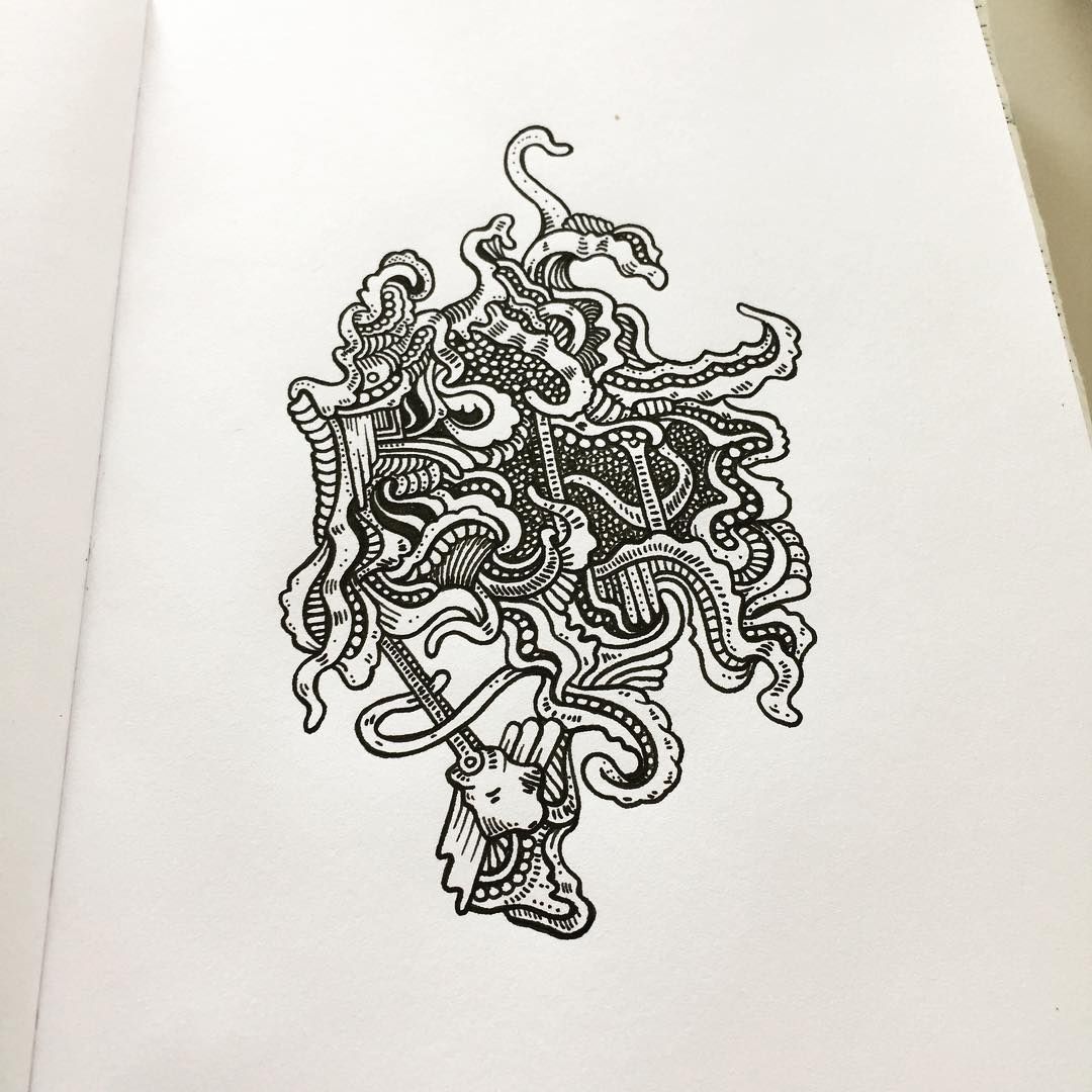 1080x1080 after appendix operation hospital doodle - Appendix Drawing