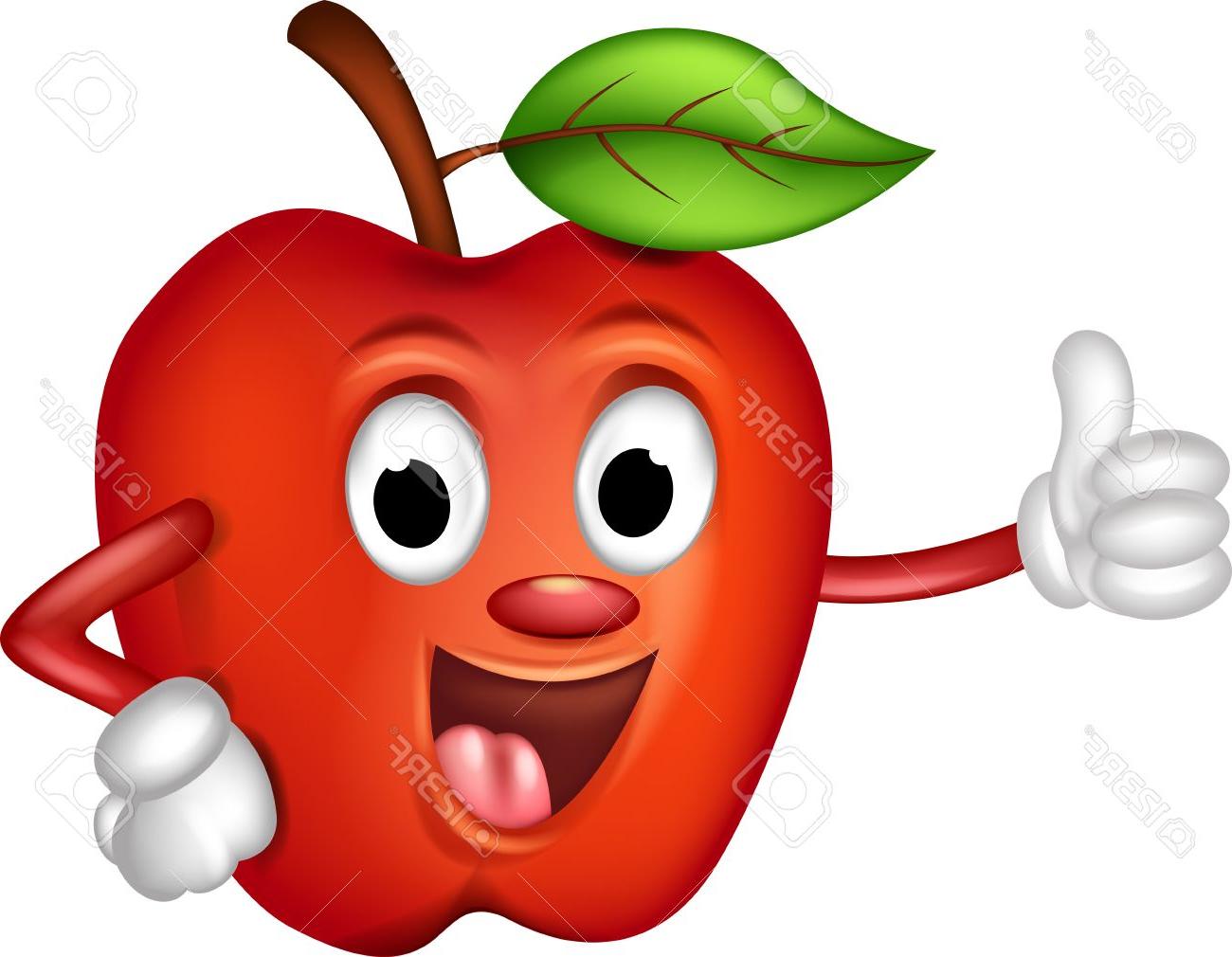 Funny Apple Clip Art