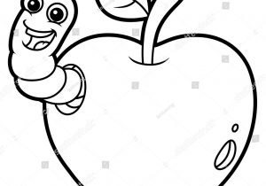 300x210 worm cartoon drawing how to draw a cartoon apple and worm - Apple Cartoon Drawing