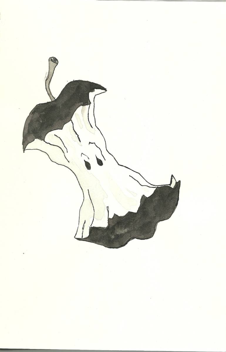 770x1198 Apple Core Drawing - Apple Core Drawing
