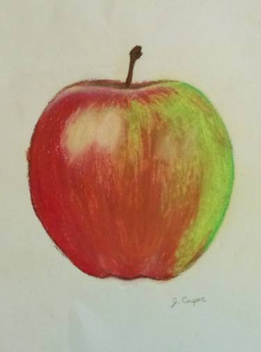 375x505 Sauce Apple Drawing - Apple Drawing