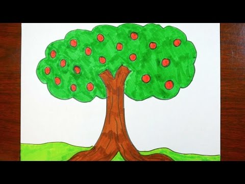 Apple Drawing For Kids At Paintingvalley Com Explore Collection