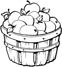 215x234 Image Result For Full Basket Of Apples Line Drawing Crafts - Apple Line Drawing