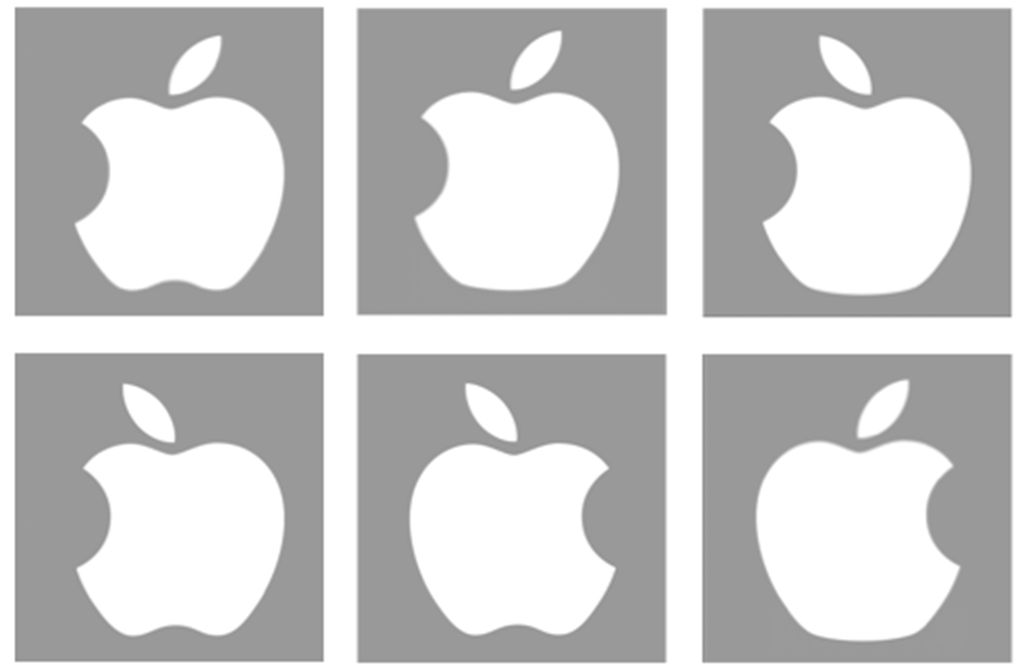 1023x672 college students tried to draw the apple logo from memory - Apple Logo Drawing