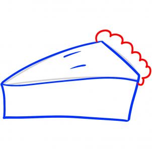 302x302 How To Draw How To Draw Apple Pie, Apple Pie - Apple Pie Drawing