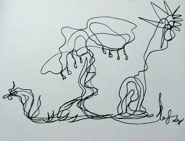 375x286 The Apple Tree Drawing - Apple Tree Drawing