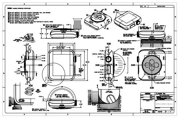 583x384 custom band design guidelines released for apple watch accessory - Apple Watch Drawing