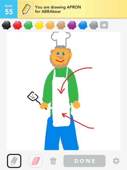 500x667 apron drawings - Apron Drawing