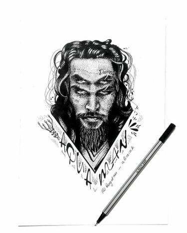 375x469 Aquaman Drawing - Aquaman Drawing