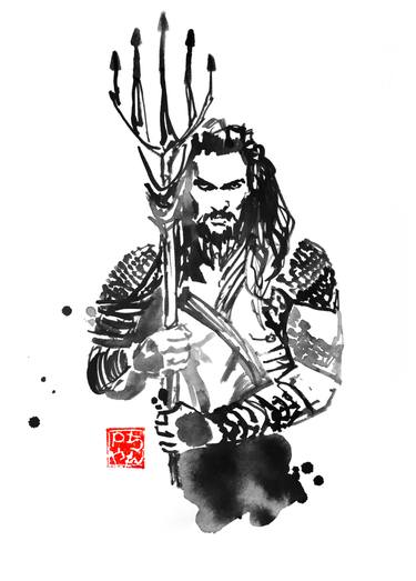 Aquaman Drawing at PaintingValley.com | Explore collection of Aquaman ...