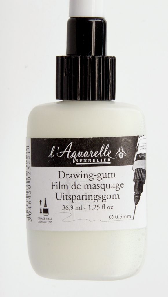 580x1024 france sennelier, aquarelle, drawing gum, watercolor masking - Aquarelle Drawing