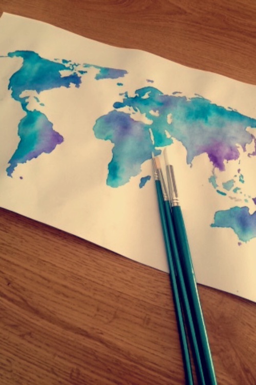 500x750 Image About Drawing In Art - Aquarelle Drawing