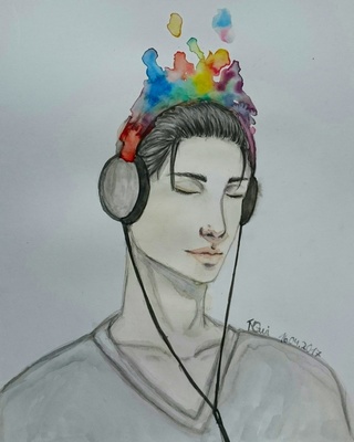 320x400 Aquarelle Drawings On Paigeeworld Pictures Of Aquarelle - Aquarelle Drawing