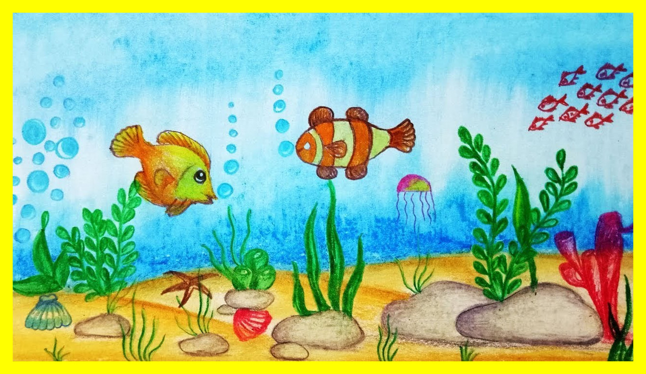 Математика в пруду. Рыбки в аквариуме рисование. Аквариум с рыбками рисунок. Рисование для детей рыбки в аквариуме. Рыба в аквариуме рисунок.