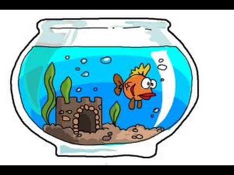 480x360 how to draw aquarium - Aquarium Drawing