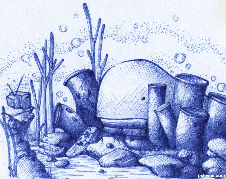 900x712 Unnamed Picture - Aquarium Drawing