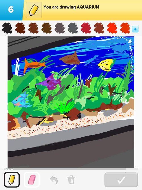 500x667 Aquarium Drawings - Aquarium Drawing For Kid