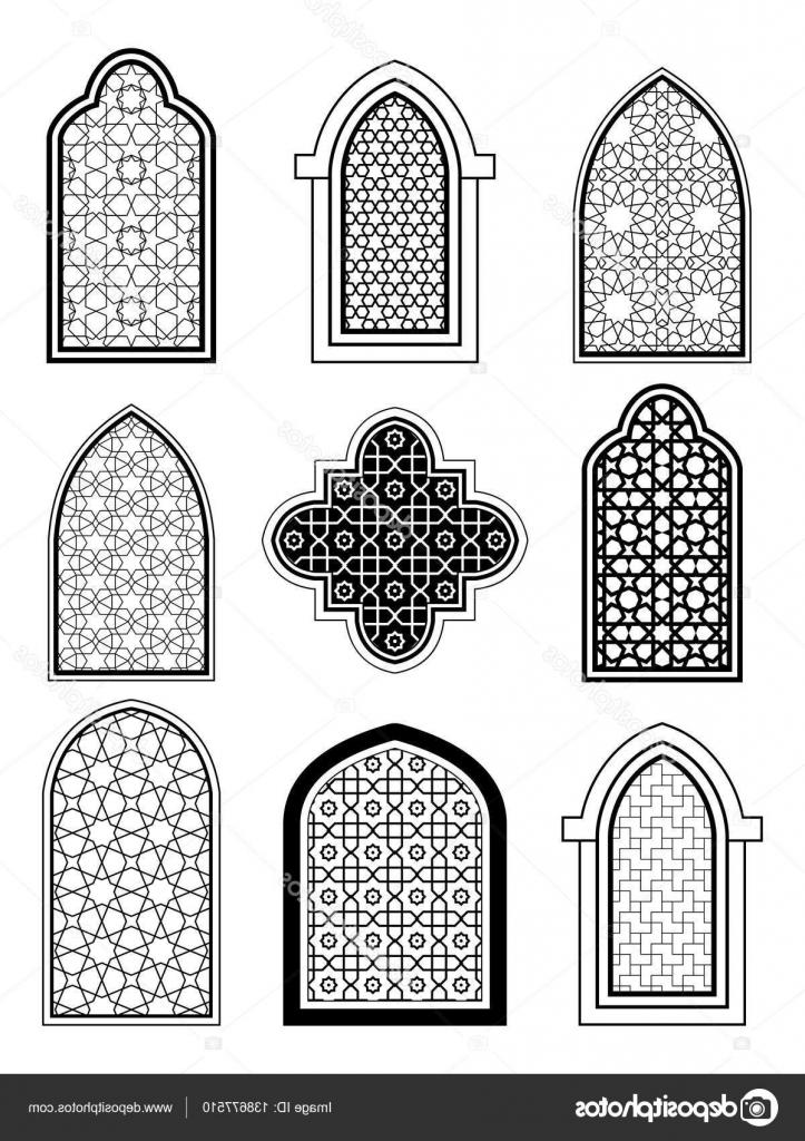 723x1024 hd stock illustration arabic or islamic traditional architecture - Arabic Drawing