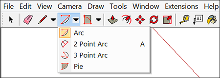 450x161 drawing arcs sketchup help - Arc Drawing