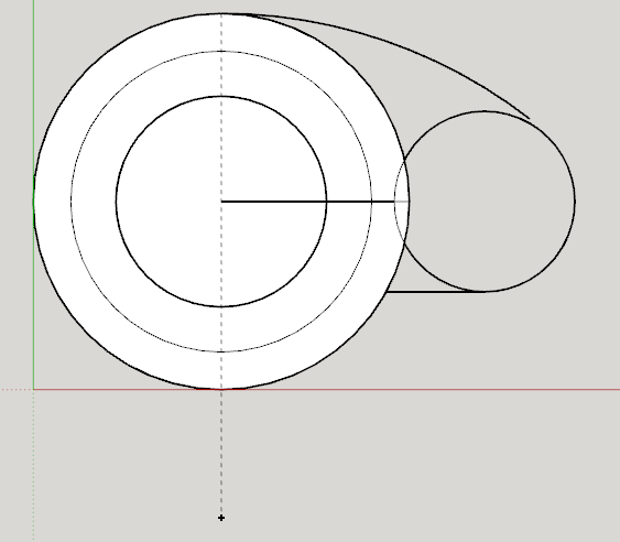 563x492 can i draw an arc tangent to two circles - Arc Drawing