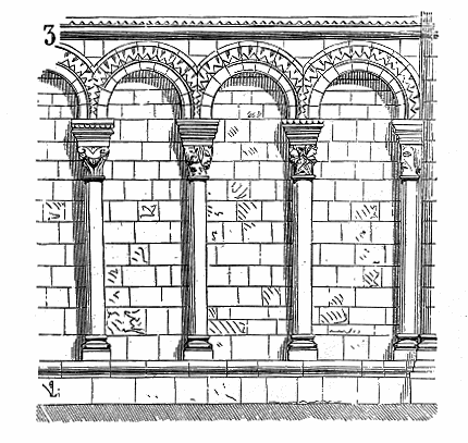 430x407 Blind Arcade - Arcade Drawing