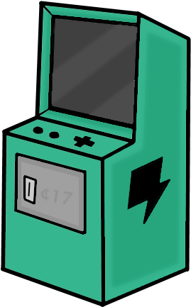 269x433 Download Clip Art Free Arcade Game Clipart - Arcade Drawing
