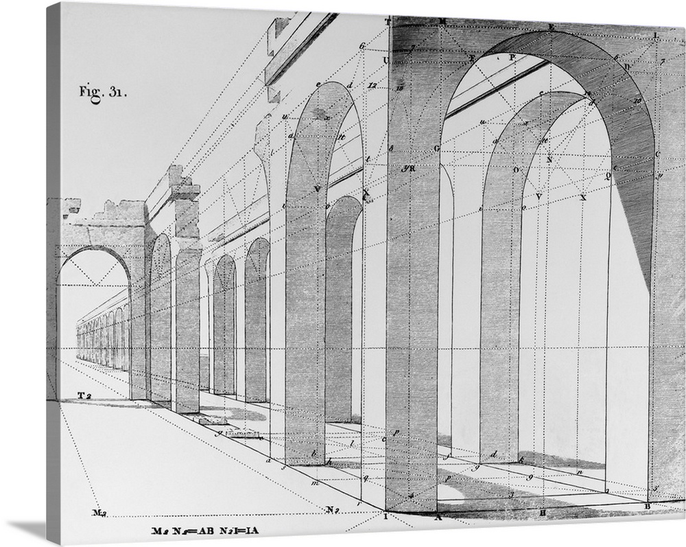 1000x797 Drawing Of Arcade Perspective Wall Art, Canvas Prints, Framed - Arcade Drawing