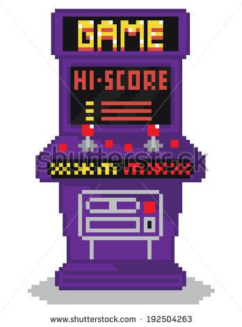 348x470 raster illustration - Arcade Drawing