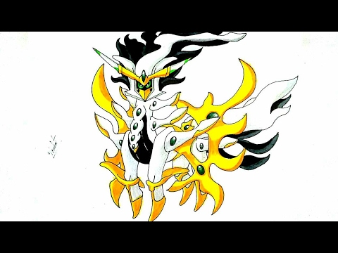 480x360 Crazy Art - Arceus Drawing