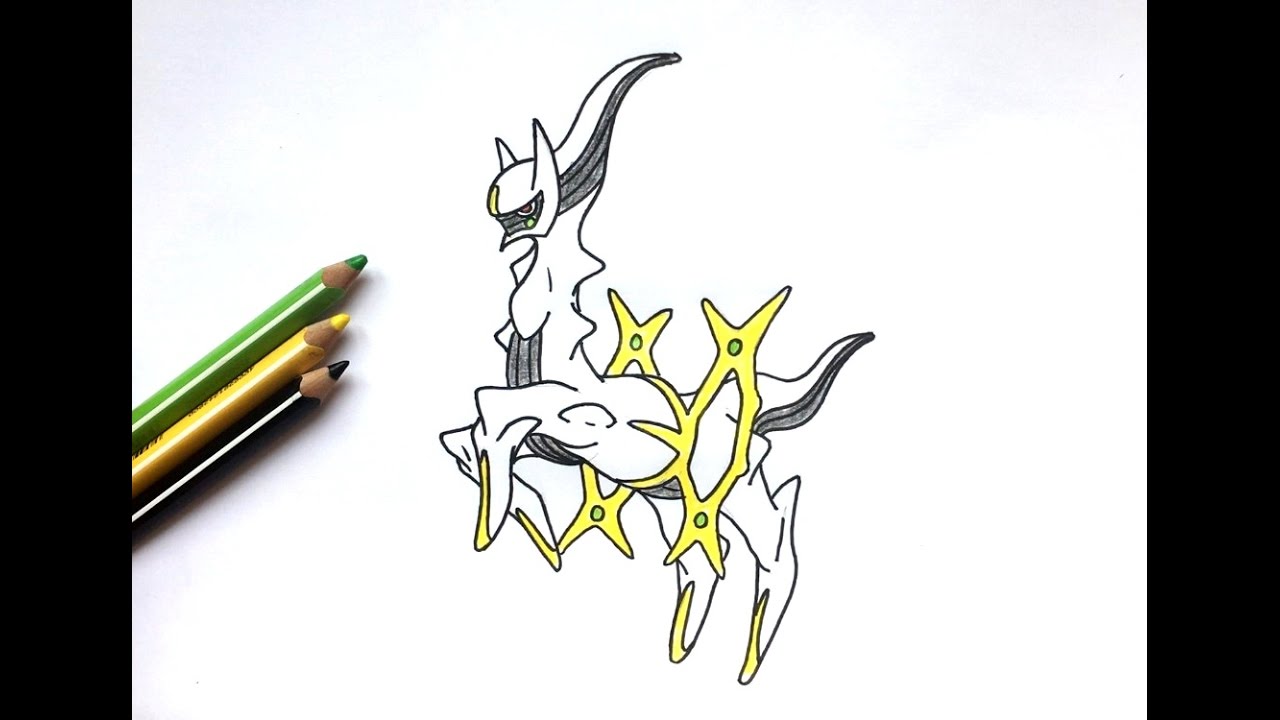 1280x720 dessin arceus - Arceus Drawing