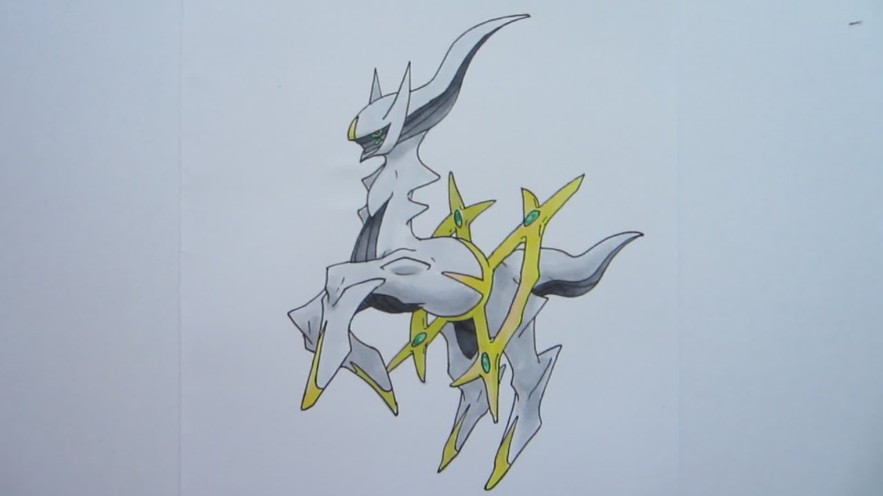 1280x720 Drawing Pokemon No Arceus - Arceus Drawing