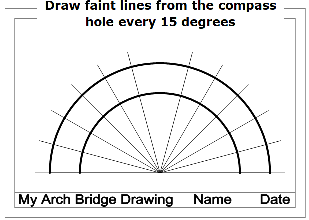 618x440 The Arch Bridge - Arch Bridge Drawing