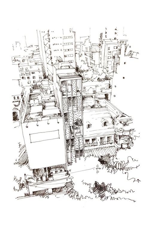 528x792 The Best Architecture Drawings Of Archdaily - Arch Drawing