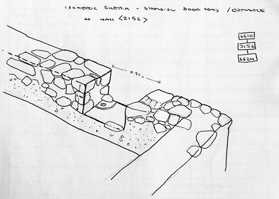 550x393 Jfa Illustration Publication Morgan And Wright - Archaeological Drawing