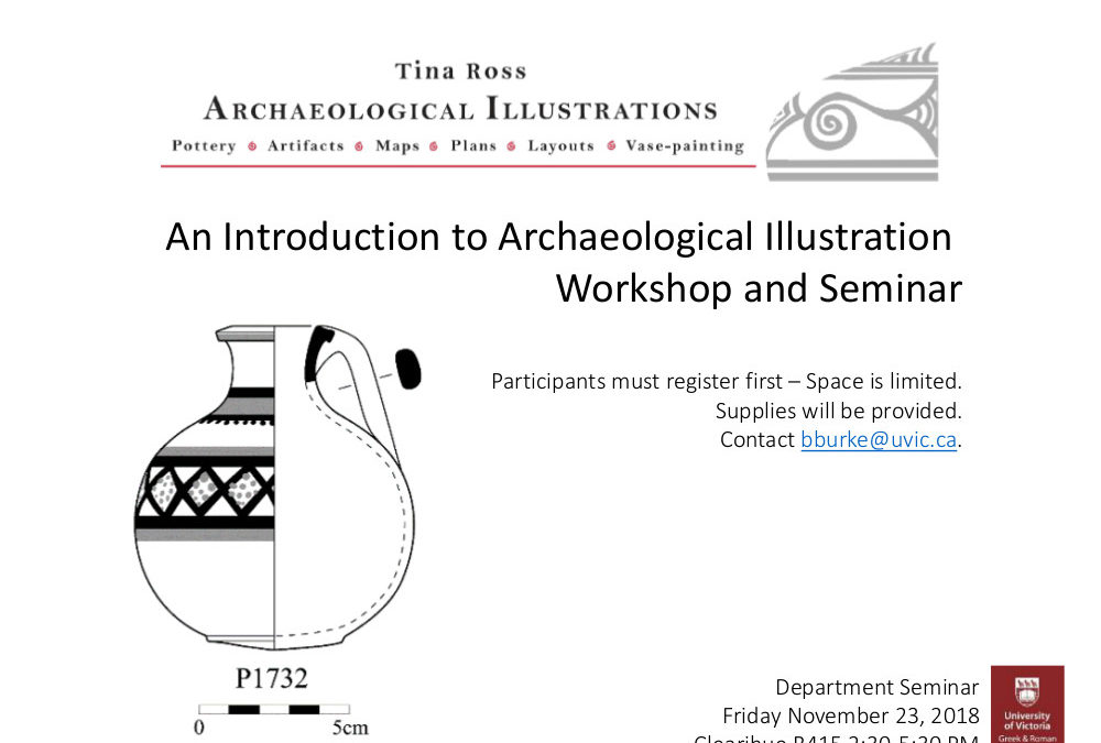1000x675 Workshop In Archaeological Illustration Nov Ahvs - Archaeological Drawing