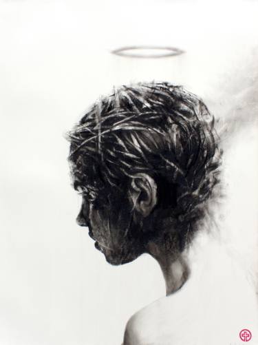 375x501 archangel iii drawing - Archangel Drawing