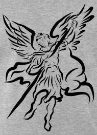 190x263 archangel michael drawing - Archangel Drawing