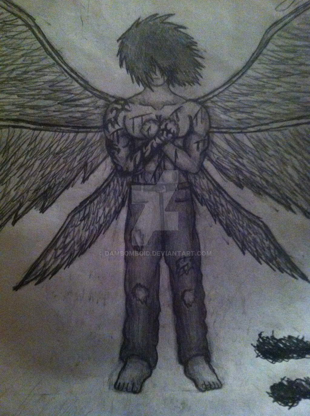 1024x1371 random archangel drawing - Archangel Drawing