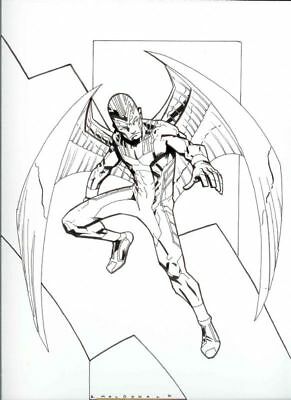 291x400 Andy Macdonald - Archangel Drawing