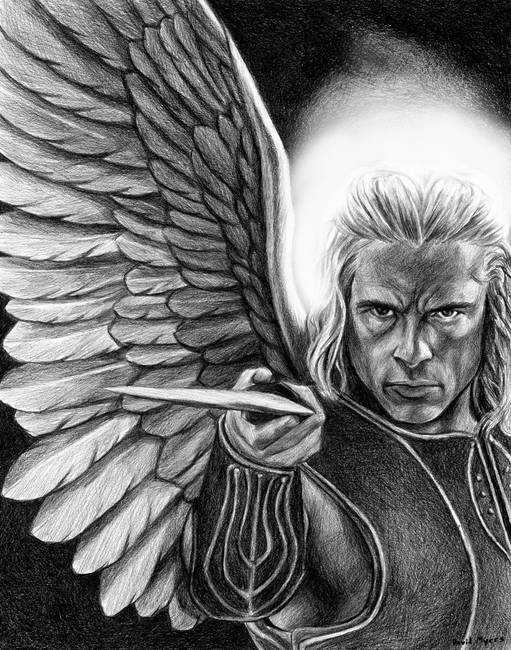 511x650 saint michael the archangel - Archangel Michael Drawing