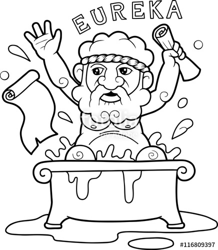 436x500 archimedes stock image and royalty free vector on fotolia - Archimedes Drawing
